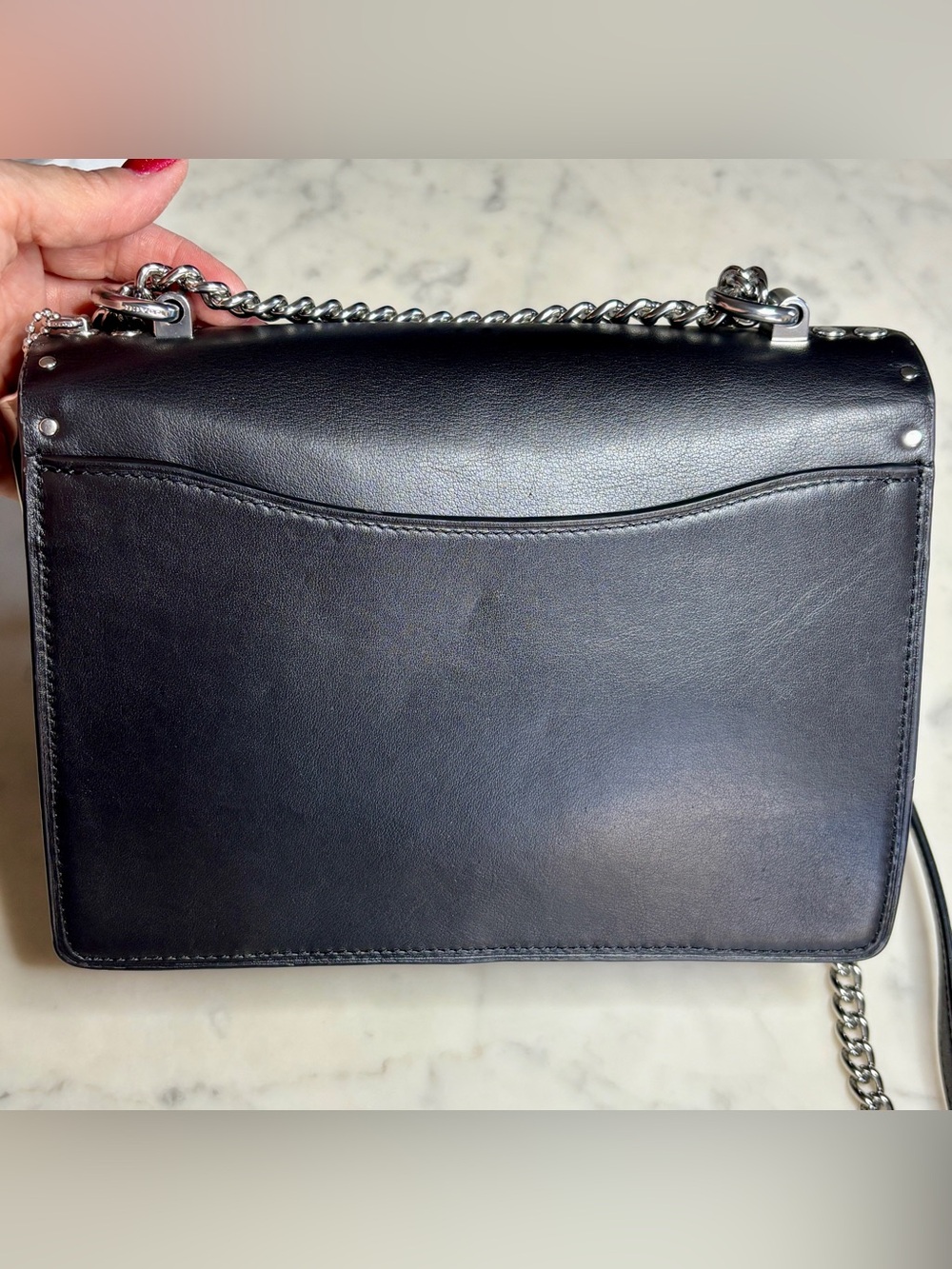 Coach Klare Crossbody In Signature Canvas With Rivets - Picture 3 of 16